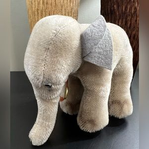 RARE Vintage Hermann Teddy Mohair Elephant